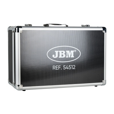 Mala rígida preta com texto JBM® REF. 54512