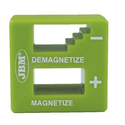 Ferramenta verde quadrada para magnetizar e desmagnetizar da marca JBM