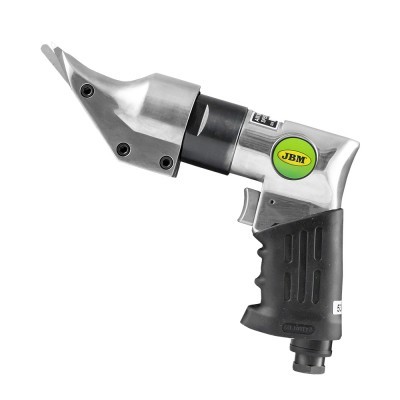 Ferramenta de corte pneumática JBM com punho preto e corpo metálico