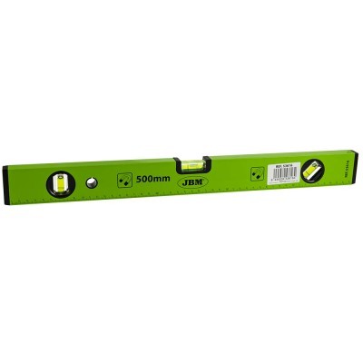 Nível de bolha verde JBM 500mm com 3 tubos de bolha