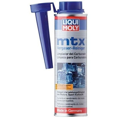Lata LIQUI MOLY mtx limpa carburador com aplicador azul