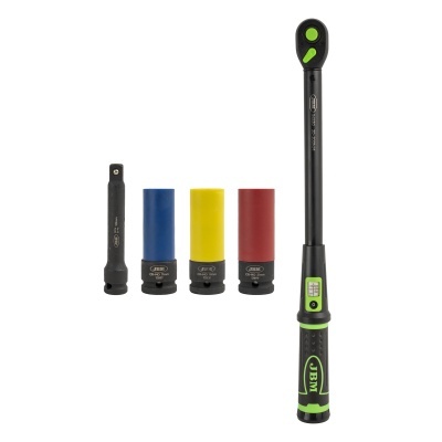 Conjunto de chave de torque com soquetes coloridos