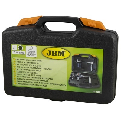 Mala de ferramentas JBM Junior Multiplicador de Força com fechos laranja