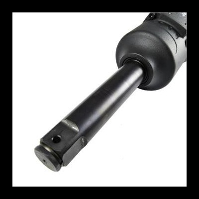 Ferramenta elétrica metálica preta e cinzenta com fundo branco