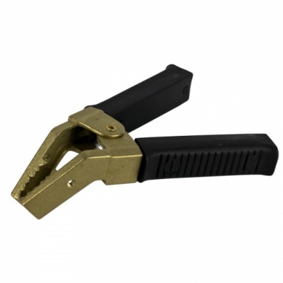 Alicate metal dourado com punhos pretos antiderrapantes