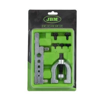 Ferramenta de desmontagem JBM com peças metálicas em embalagem plástica preta e verde