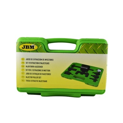 Mala verde com conjunto para extração de injetores JBM