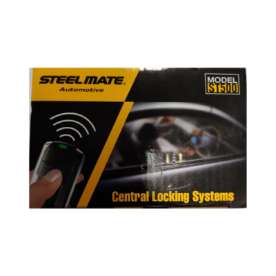 Embalagem sistema fecho central STEEL MATE S1500 com comando remoto e janela de carro