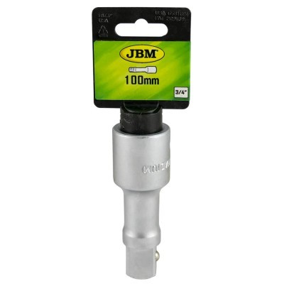 Chave soquete JBM 100mm embalagem verde e preta