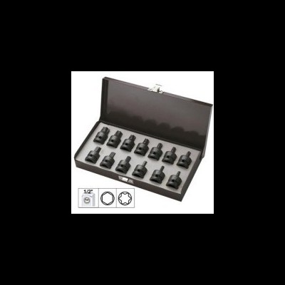 Conjunto de adaptadores para soquetes em caixa preta aberta