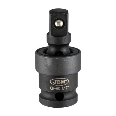 Conector de soquete JBM preto em aço, 1/2 polegada