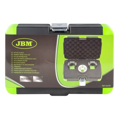 Kit de Calado JBM para motores Mercedes no estojo preto e verde