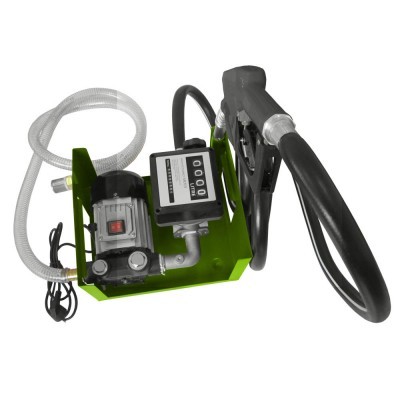 Bomba eletrónica com motor, mangueiras e display contador
