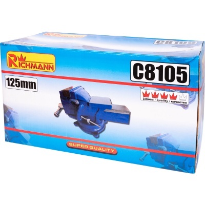 Caixa do torno de bancada Richmann C8105 125mm azul