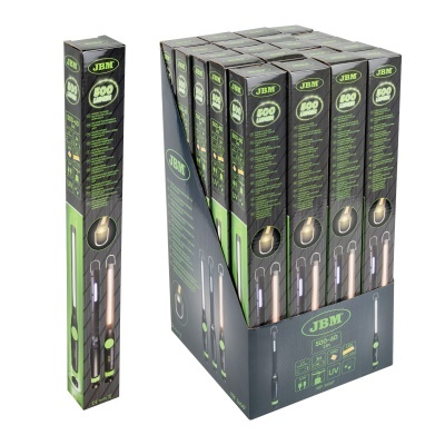 Conjunto de lighters JBM 500 em embalagem preta e verde