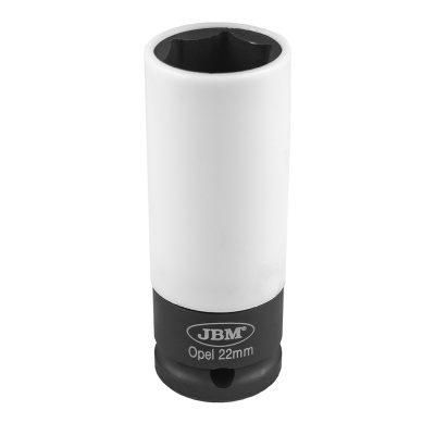 Chave de soquete JBM Opel 22mm em branco e preto