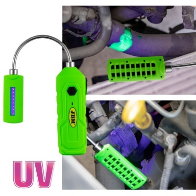 Ferramenta UV verde JBM para inspeção em motor de automóvel