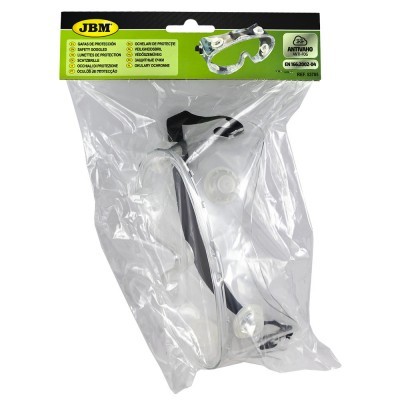 Óculos de proteção JBM embalados em saco plástico