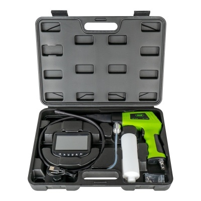 Kit de inspeção com endoscópio digital em estojo preto