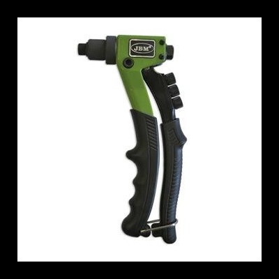 Rebiteira manual verde e preta com etiqueta JBM