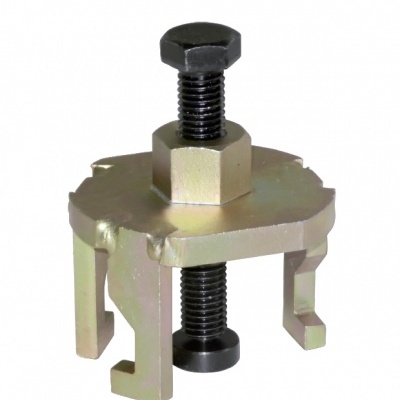 Extrator de rolamento metálico com parafuso preto e três garras