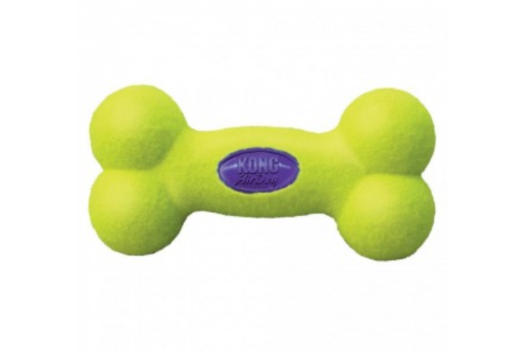 Brinquedo para cães em forma de osso KONG AirDog verde
