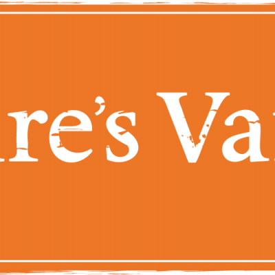 Logótipo Nature's Variety em fundo laranja