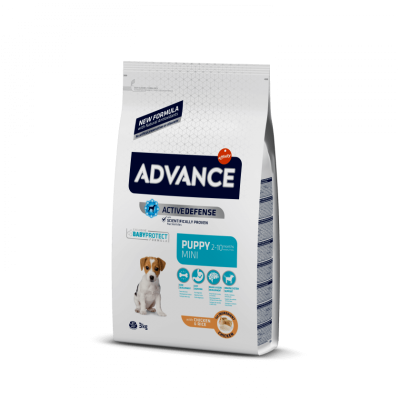 Saco de ração para cachorros ADVANCE Puppy Mini 3 kg