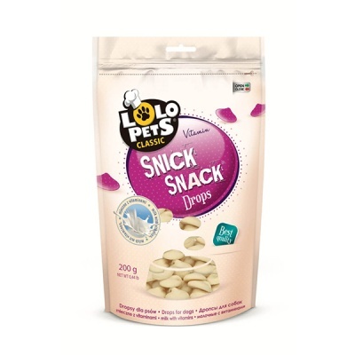 Pacote de snacks para cães Lolo Pets Classic Snick Snack Drops