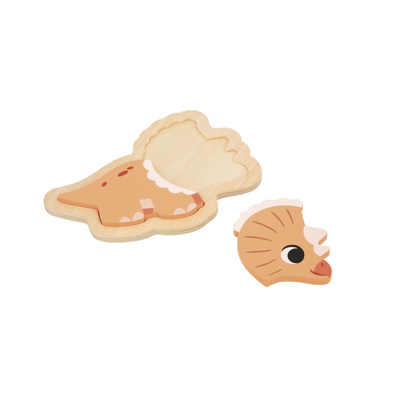 Duas peças de madeira pintadas representando partes de um peixe