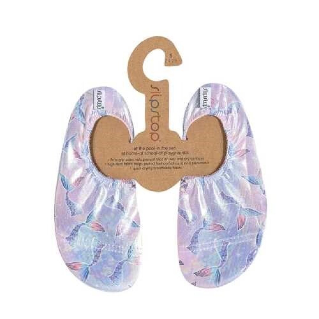 Protetores de sapatos florais em tons pastel com embalagem de cartão