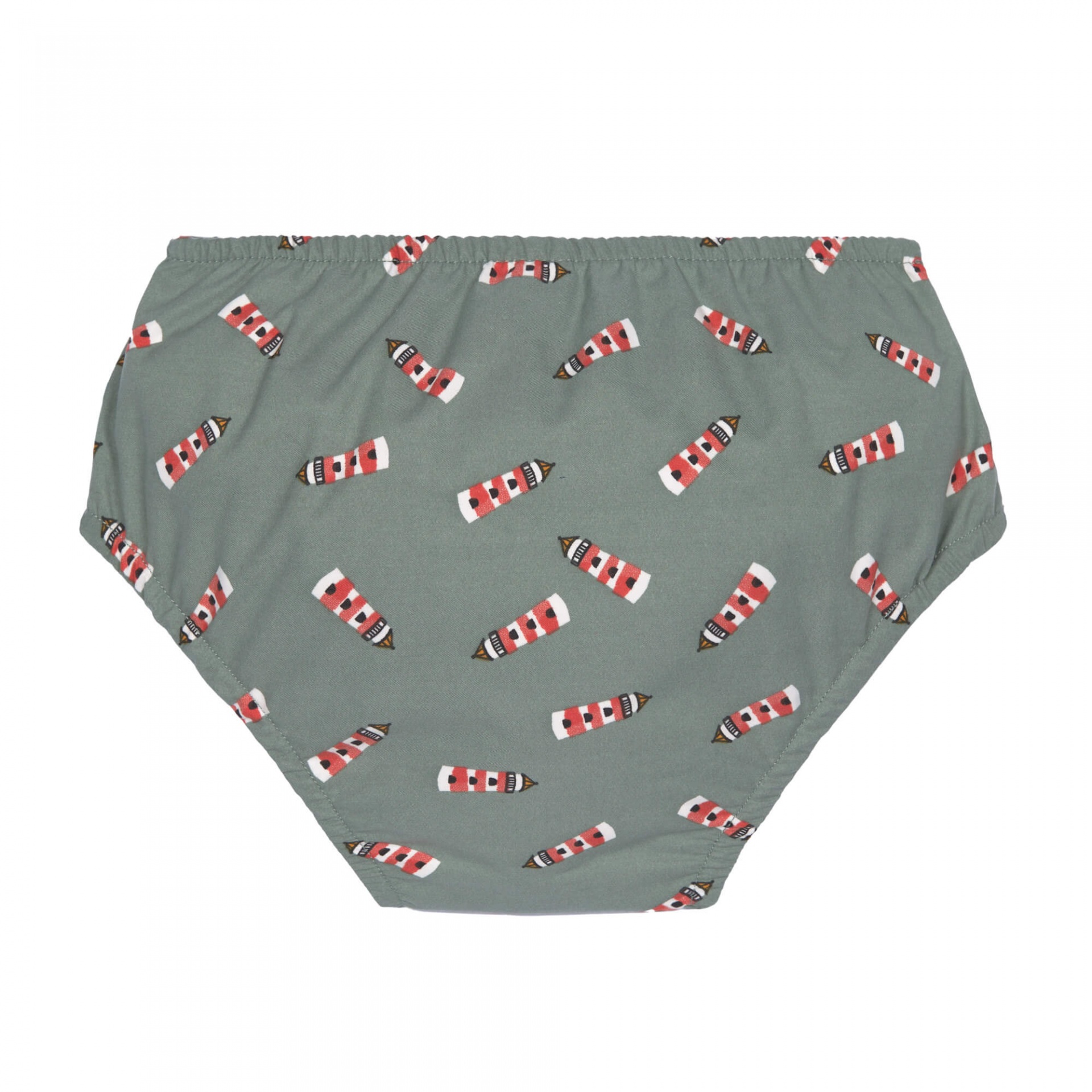 Cueca cinzenta com estampado de garrafas de Coca-Cola