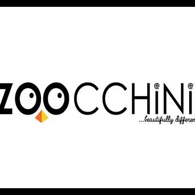 Logótipo da marca ZOOCCHINI com design especial nas letras, fundo branco