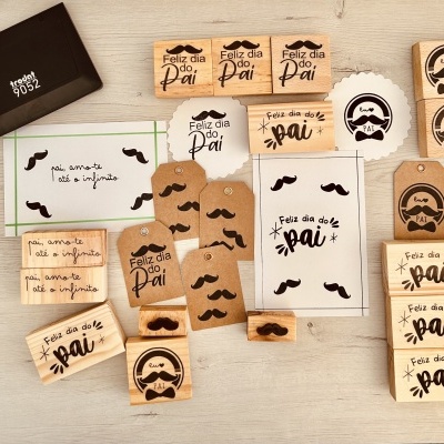 Carimbo&#x20;-&#x20;Eu&#x20;&#x28;amo&#x29;&#x20;Pai&#x20;-&#x20;5x5cm