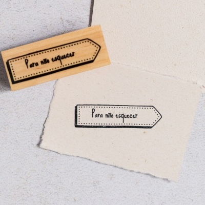 Carimbo&#x20;-&#x20;Para&#x20;n&#x00E3;o&#x20;esquecer&#x20;-&#x20;2x5cm