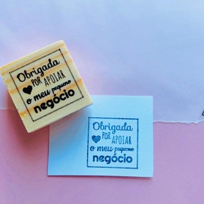 Carimbo&#x20;-&#x20;Obrigada&#x20;por&#x20;apoiar&#x20;o&#x20;meu&#x20;pequeno&#x20;neg&#x00F3;cio&#x20;-&#x20;4x4cm