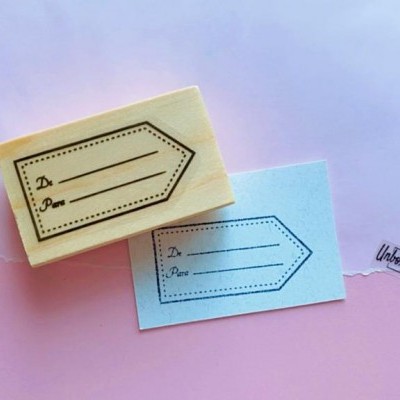 Carimbo&#x20;-&#x20;De&#x2F;Para&#x20;-&#x20;4x7cm