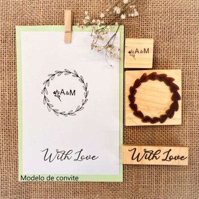 Carimbo&#x20;-&#x20;With&#x20;Love&#x20;-&#x20;2x7cm