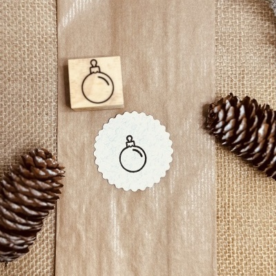 Carimbos&#x20;-&#x20;Bola&#x20;de&#x20;Natal-&#x20;3x3cm