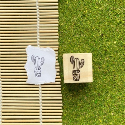 Carimbo&#x20;-&#x20;Cacto&#x20;1&#x20;-&#x20;3x3cm