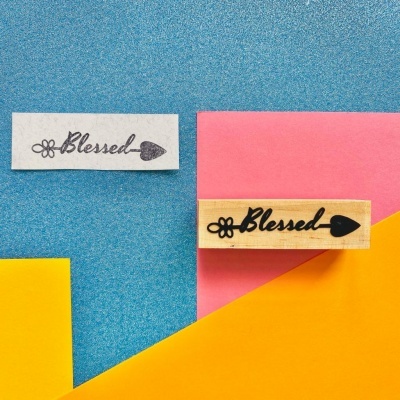 Carimbo&#x20;-&#x20;Flecha&#x20;Blessed&#x20;-&#x20;2x7cm