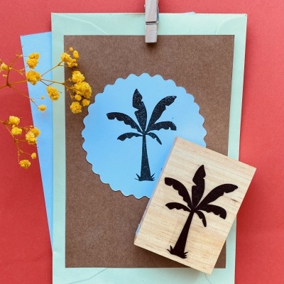 Carimbo&#x20;-&#x20;Floral&#x20;7&#x20;-&#x20;5x7cm