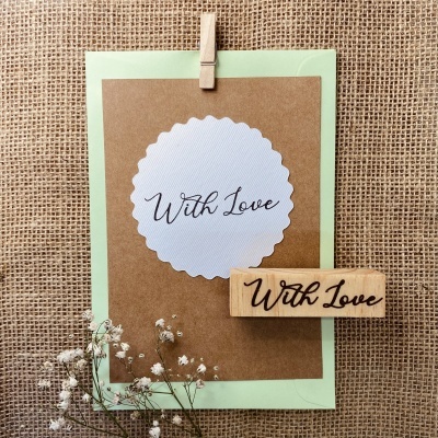 Carimbo&#x20;-&#x20;With&#x20;Love&#x20;-&#x20;2x7cm