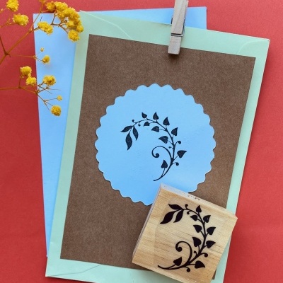 Carimbo&#x20;-&#x20;Floral&#x20;2&#x20;-&#x20;5x5cm