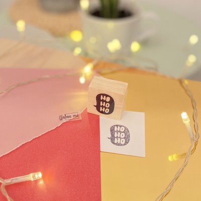 Carimbo&#x20;-&#x20;Ho&#x20;HO&#x20;HO&#x20;-&#x20;3x3cm