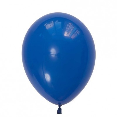 Balão azul de látex