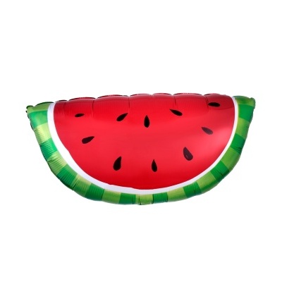 Balão insuflável em forma de fatia de melancia colorido