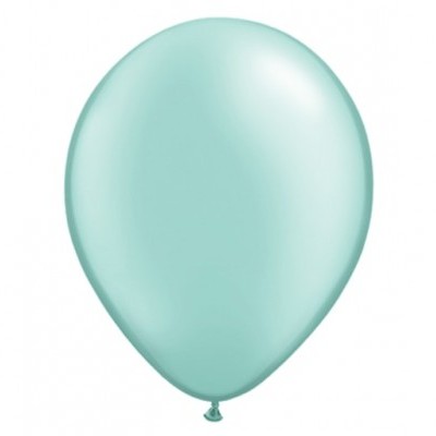 Balão azul claro brilhante