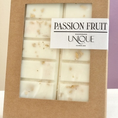 Embalagem de vela artesanal PASSION FRUIT única
