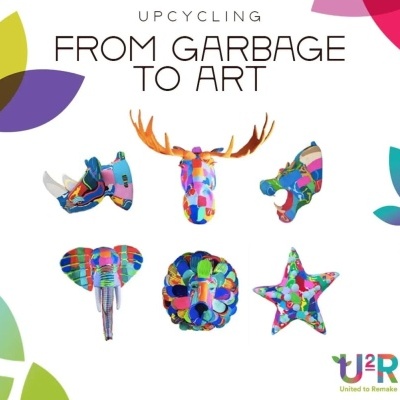 Chinelos apanhados no mar e aterros